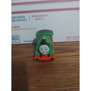 Thomas & Friends Percy Train Pull Back & Go Racer Train Engine 2009 Mattel R9495